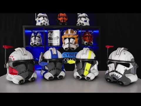 ARC Trooper Clone Trooper Star Wars Helmets by Cyber Craft