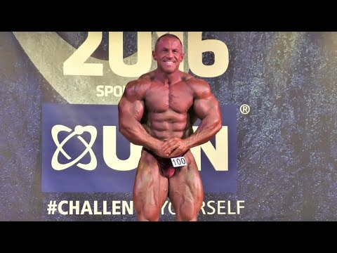 James Llewellin, NABBA UK Midlands 2016 - Pro-Am Winner