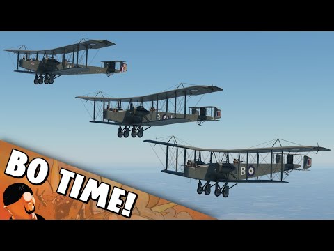 Flight Of The Handley Page! - Flying A WWI Bomber In War Thunder