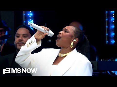 Jennifer Hudson performs at opening ceremony for  Obama Presidential Center