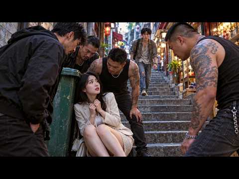 🔥美女CEO被惡霸堵住去路，無人敢上去幫忙，怎料路過的乞丐一掌就把惡霸給打飛，原來小夥竟是剛下山的真武神仙！#爽文#戰神#逆襲#掉馬甲