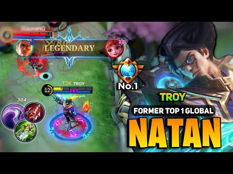 Supreme Natan Legendary Gameplay [ Top Global Natan Best Build 2022 ] Troy - Mobile Legends