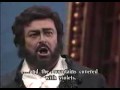 Luciano Pavarotti Colpito...Un di al azurro Andrea Chenier