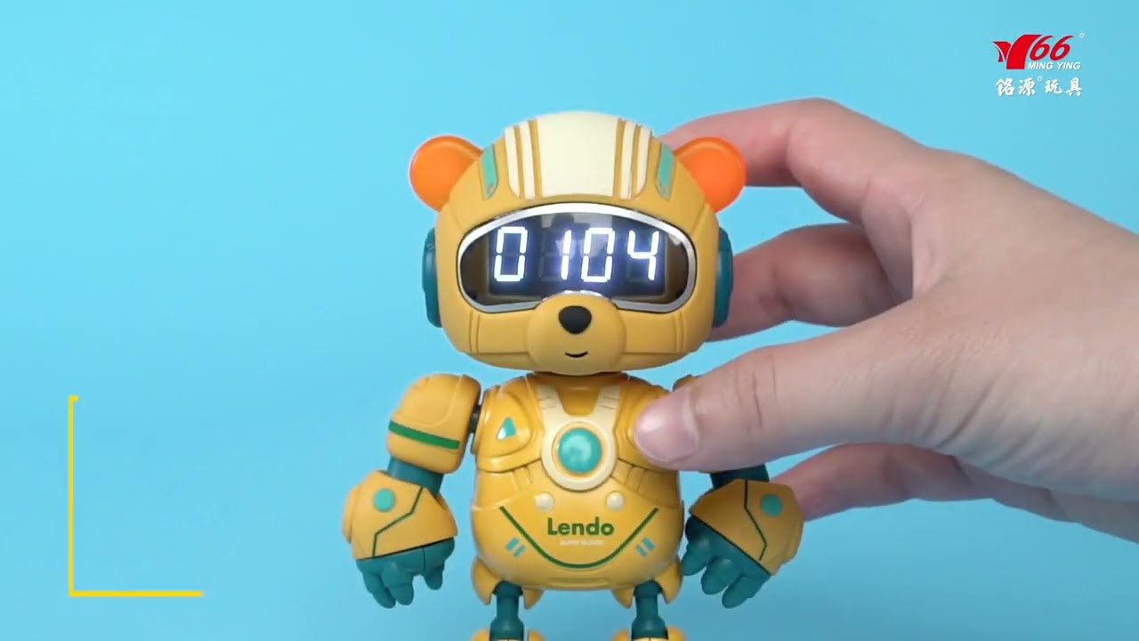 Lendo az ébresztő robotmaci barát videó