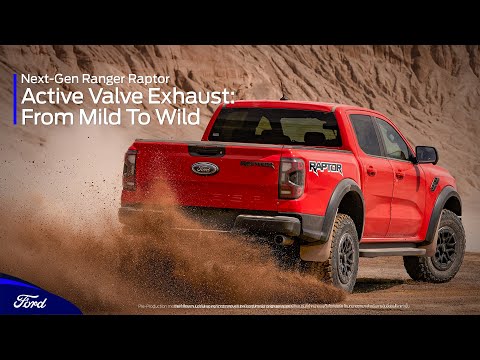 Next-Gen Ranger Raptor Active Valve Exhaust: From Mild To Wild