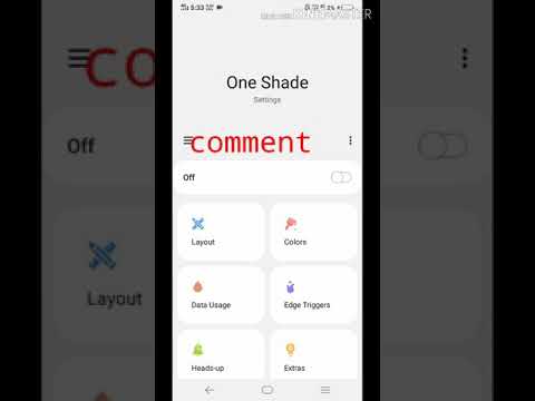 One shade bar app