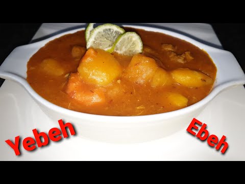 How To Make ||The Perfect Sierra Leone Yebeh (Ebeh) yam|porridge