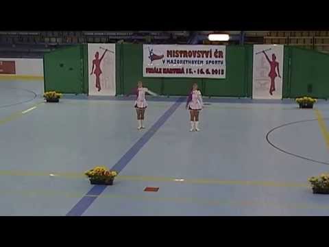 MČR 2013 Karviná: Magda Fusková, Radka Klimková (duo seniorky)