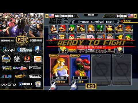 CEO2016 - dT | Hugs vs WFX | Shroomed - Melee Top 64