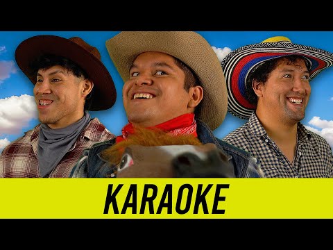 La Cumbia de los Vaqueros Karaoke (Pista Instrumental + Letra) - Bukano