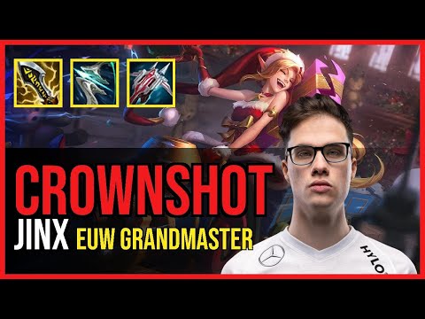 Crownshot - JINX vs. TRISTANA ADC | EUW Grandmaster
