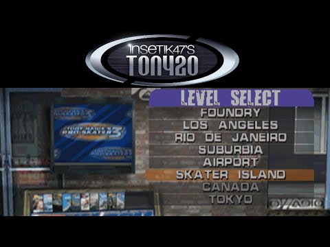 Tony Hawk's Pro Skater 3 (PS1) Part 6 - Skater Island