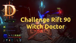 Diablo 3 - Challenge Rift - Challenge 90 - Witch Doctor - Completed
