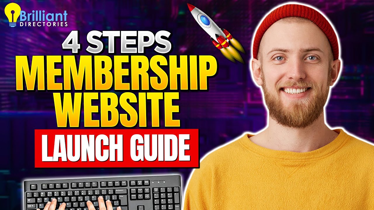 Must Watch: 4-Step Membership Website Launch Guide 🚀 The Strategies That Made $34M