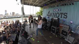 Meatbodies live at 4Knots Music Fest - NYC 2015