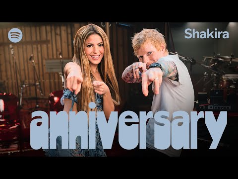 Shakira - Hips Don’t Lie with Ed Sheeran & Beéle (LIVE) Oral Fixation - 20th | Spotify Anniversary