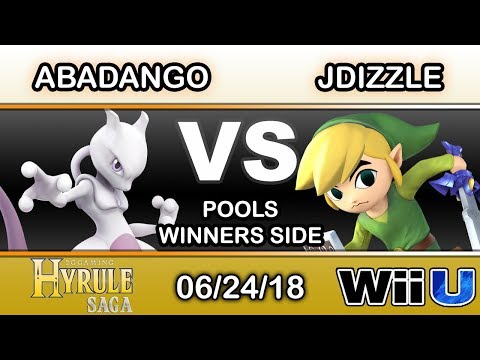 Hyrule Saga - Abadango (Mewtwo) Vs. Jdizzle (Toon Link) Pools - Smash 4