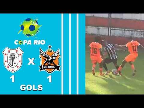 AMERICANO 1X1 NOVA IGUAÇU- 2ª FASE - JOGO DE IDA - COPA RIO 2023