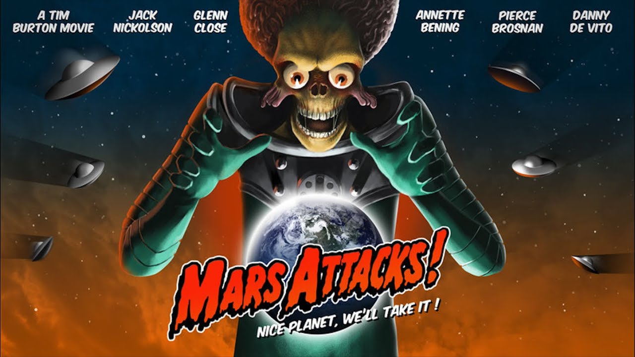 Mars Attacks! (1996) &bull; HD Remastered Trailer #2 (Rare) [30-Year Anniversary] - YouTube