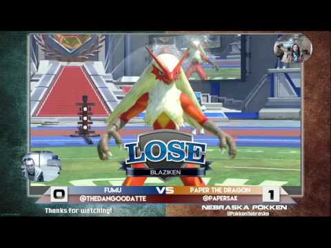 Fumu vs Paper the Dragon - LF - Pokken at Sparta - 12/20/16