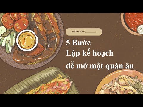 5 Bước Lập Kế Hoạch Quán Ăn - Hướng Dẫn Chi Tiết Cho Người Mới Bắt Đầu thumbnail