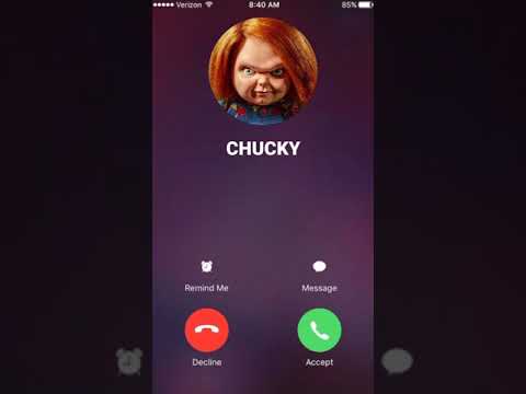 Hay Im CHUCKY Want To Play??? #chucky #phonecall  #shorts