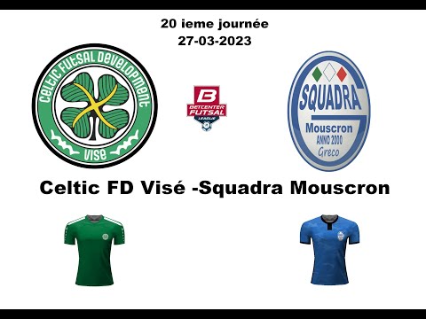 HIGHLIGHTS - Celtic FD Visé - Squadra Mouscron ( 27-03-2024 ) Score 1-3