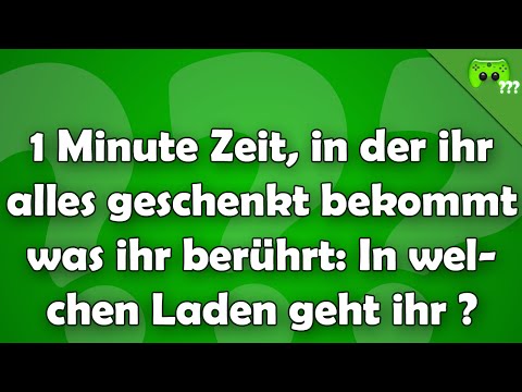 Ihr bekommt alles geschenkt was ihr in 1min berührt: In welchen Laden geht ihr ? - Frag PietSmiet ?!