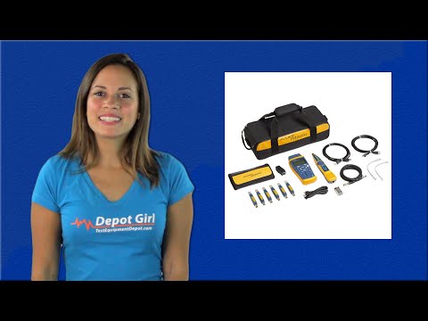 What's in the Box? The Fluke Networks CIQKIT CableIQ Network Cable Tester Kit with Tone Generator