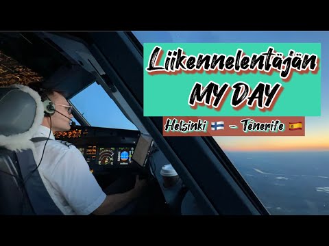 Lentäjän My Day, 02/2025👨🏻‍✈️HKI - Teneriffa