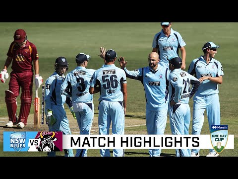 Star-studded Blues too strong for Queensland | Marsh One-Day Cup 2020-21