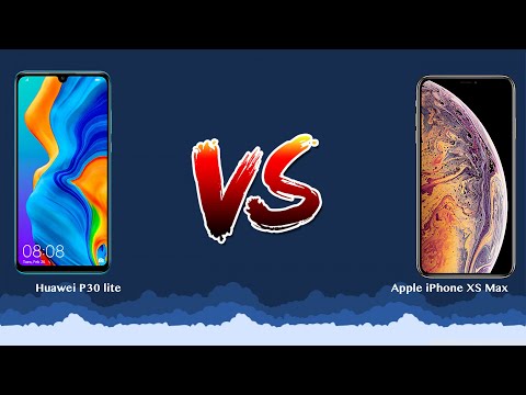 Huawei P30 lite vs Apple iPhone XS Max   - Phone battle!