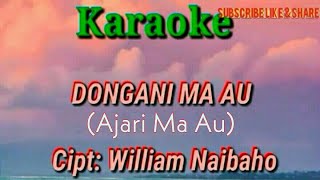 Download lagu Karaoke Batak - Dongani Ma Au  Trio Elexis ( Karaoke Version ) mp3