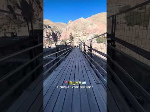 🇦🇷 Cruzaste este puente en Iruya - Salta? ⛰️🥰