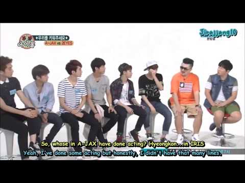 [Eng Sub] 130925 Weekly Idol (A-JAX & 2EYES)