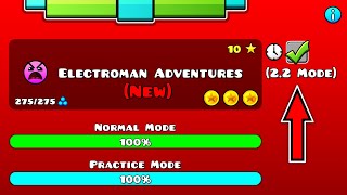 Official Levels 2.2 mode | Geometry dash 2.2