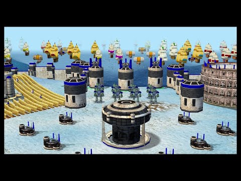 EMPIRE EARTH: 1 VS 7 HARD COMPUTERS - PREHISTORIC TO NANO