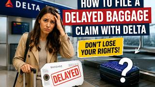 How to file a delayed baggage claim with Delta