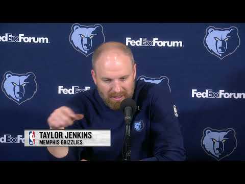 Taylor Jenkins coach of Grizzlies postgame interview 02 21 2025