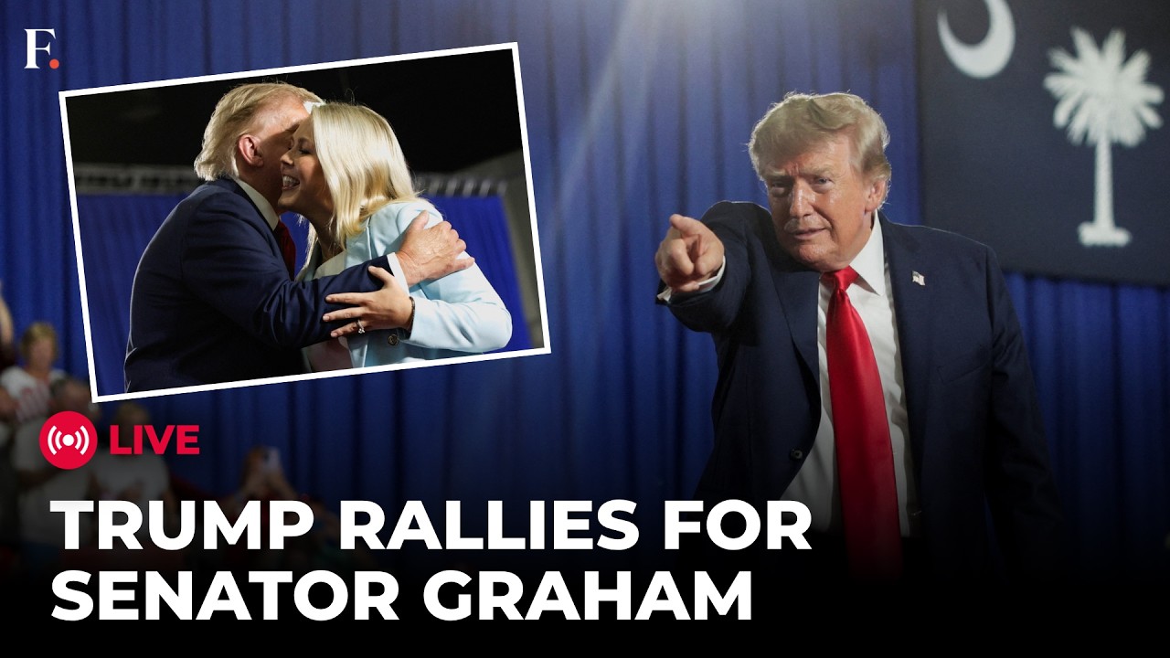 LIVE: Trump Rallies for Darline Graham in SC | Defending Her ‘Honest’ Stance on National Security