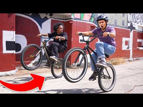 I Tried Learning to Wheelie a BMX Bike