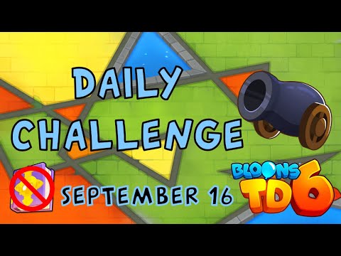 Bloons TD 6 Daily Challenge | Google Decides | No Hero No Mk No Powers Used | September 16 2022