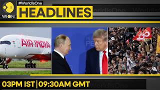 Air India suspends flights to Saudi Arabia; France protests continue as Macron urges calm