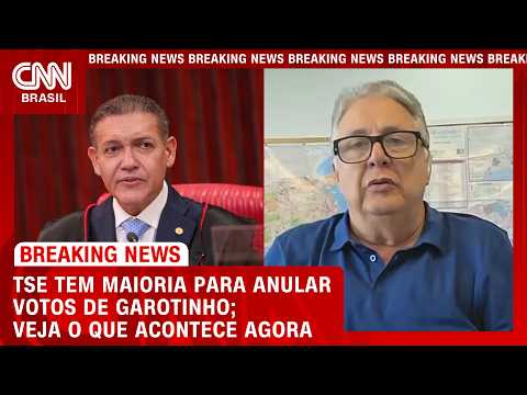 TSE forma maioria para anular votos de Garotinho ao governo do RJ | LIVE CNN