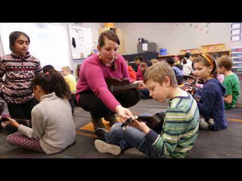 Ukuleles introduced to Borlaug Elementary music class