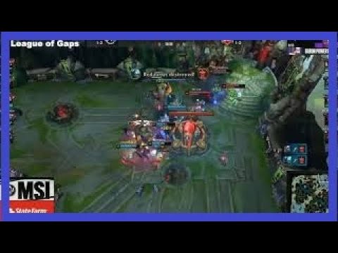 DFM Gnar ULT at FOUNTAIN and WON the game! | MSI 2021