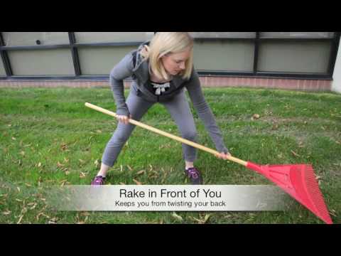How to Properly Rake Leaves and Avoid Pain