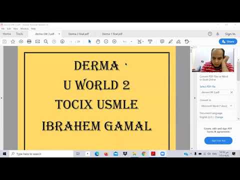 UW DERMA 2-TOXIC USMLE -IBRAHEM GAMAL-شرح وحل المعادلة الامريكية ابراهيم جمال