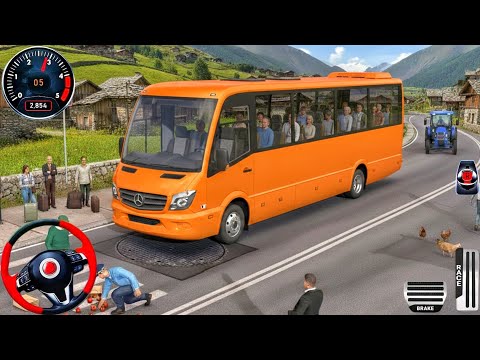 New Bus Simulator 2026 - Offroad Public Transport Bus Driver 3D - Bus Game Android Gameplay