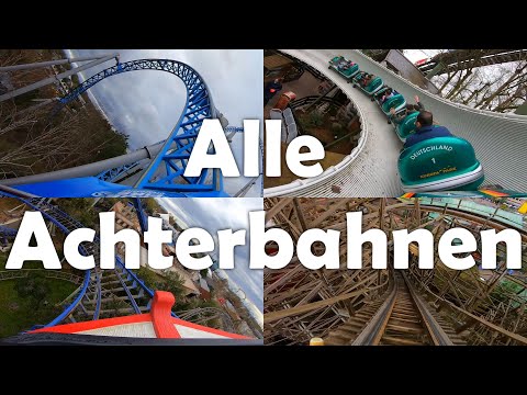 EUROPA-PARK 2023 - Alle Achterbahnen aus der Mitfahrperspektive!